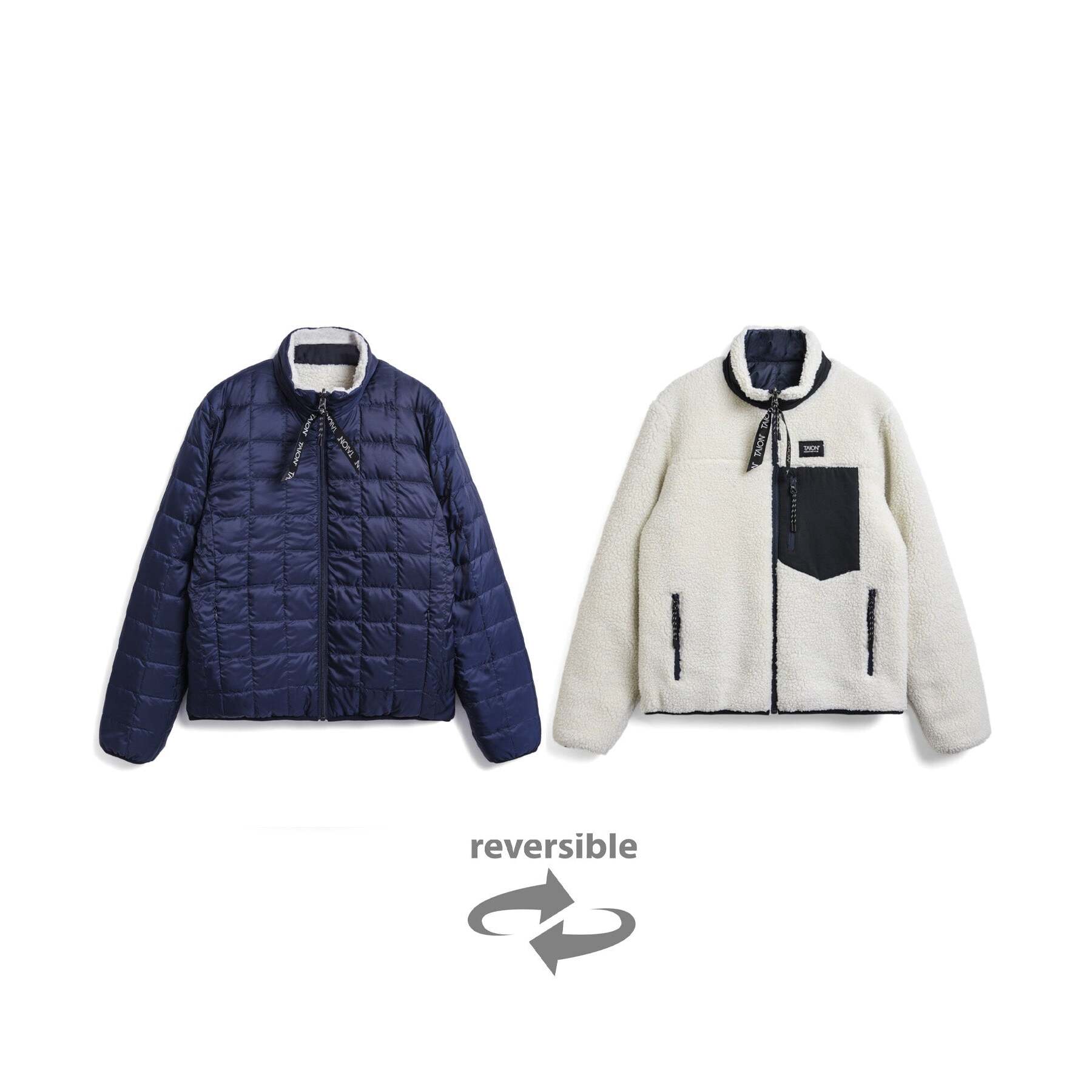 4589738169372 - Reversible Daunenjacke boa Mountain