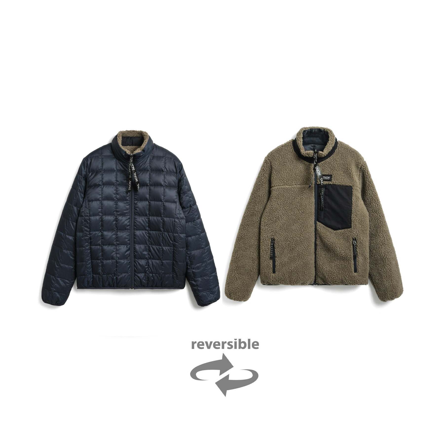 4589738197986 - Reversible Daunenjacke boa Mountain