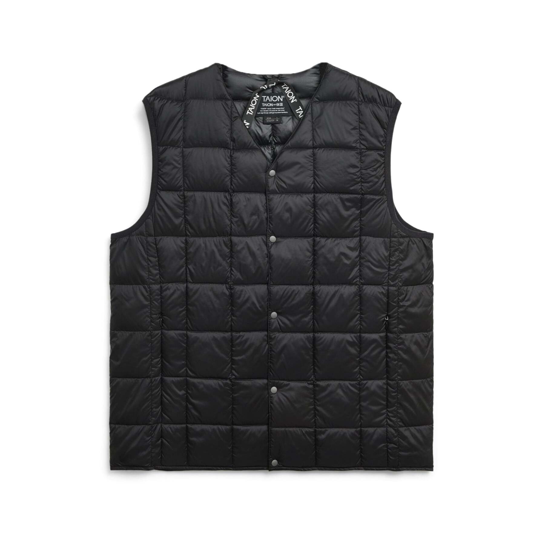 4589739088481 - Ärmellose Daunenjacke Innenseite geknöpft Basic mit V-Ausschnitt ECO 4589739088481 - Ärmellose Daunenjacke Innenseite geknöpft Basic mit V-Ausschnitt ECO