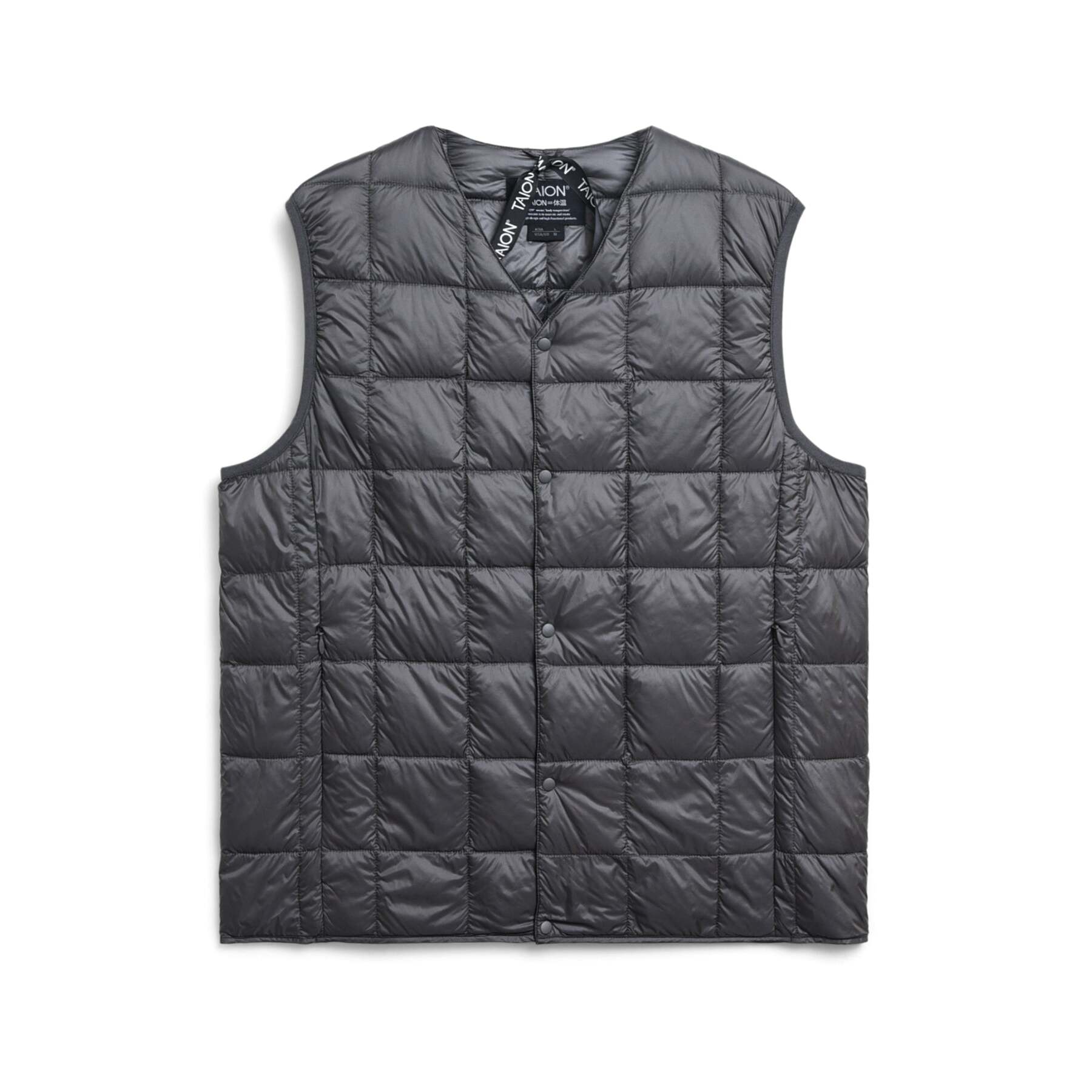 4589739088764 - Ärmellose Daunenjacke Innenseite geknöpft Basic mit V-Ausschnitt ECO 4589739088764 - Ärmellose Daunenjacke Innenseite geknöpft Basic mit V-Ausschnitt ECO