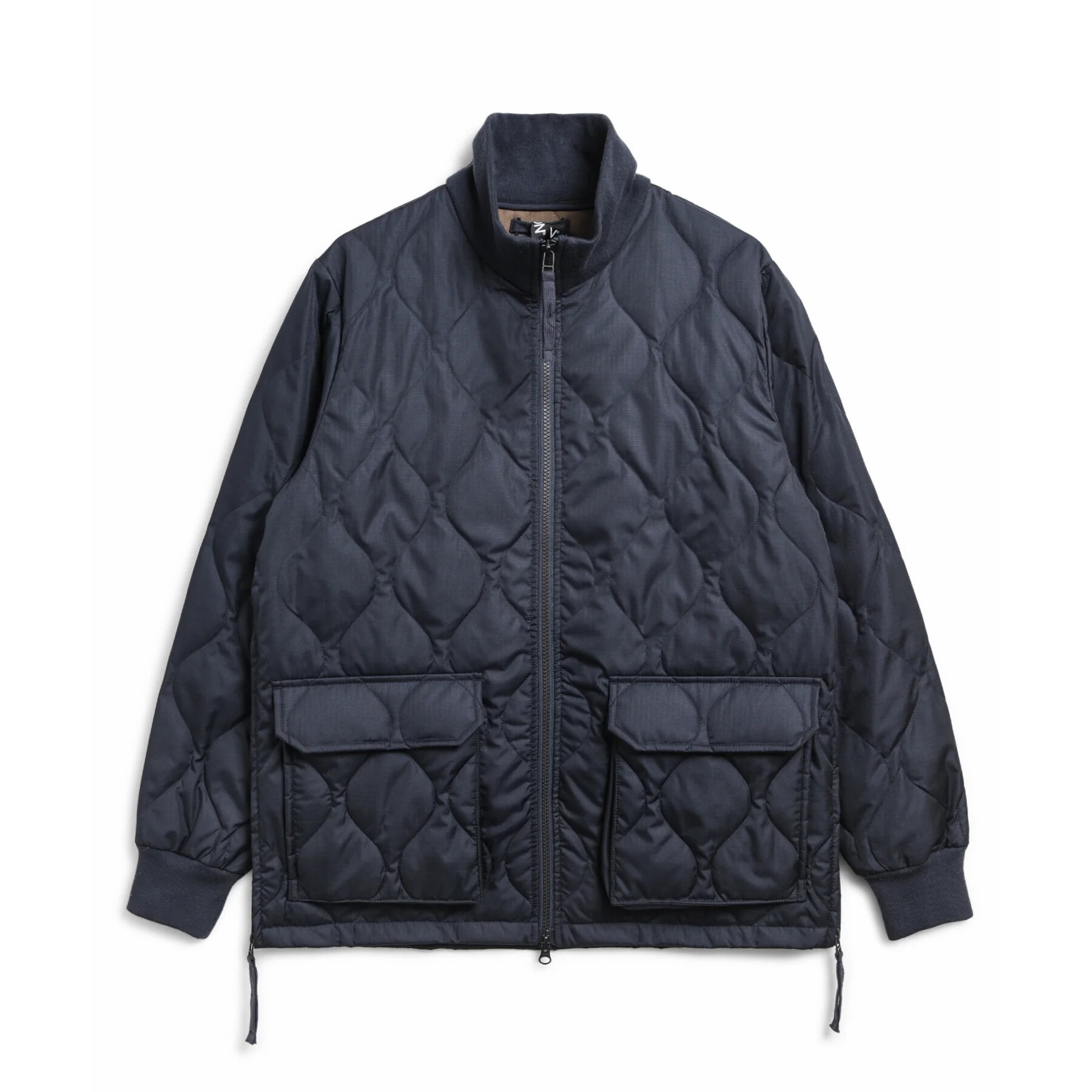 4589739112339 - Gerippte Militärdaunenjacke mit hohem Kragen und Reißverschluss Taion 4589739112339 - Gerippte Militärdaunenjacke mit hohem Kragen und Reißverschluss Taion