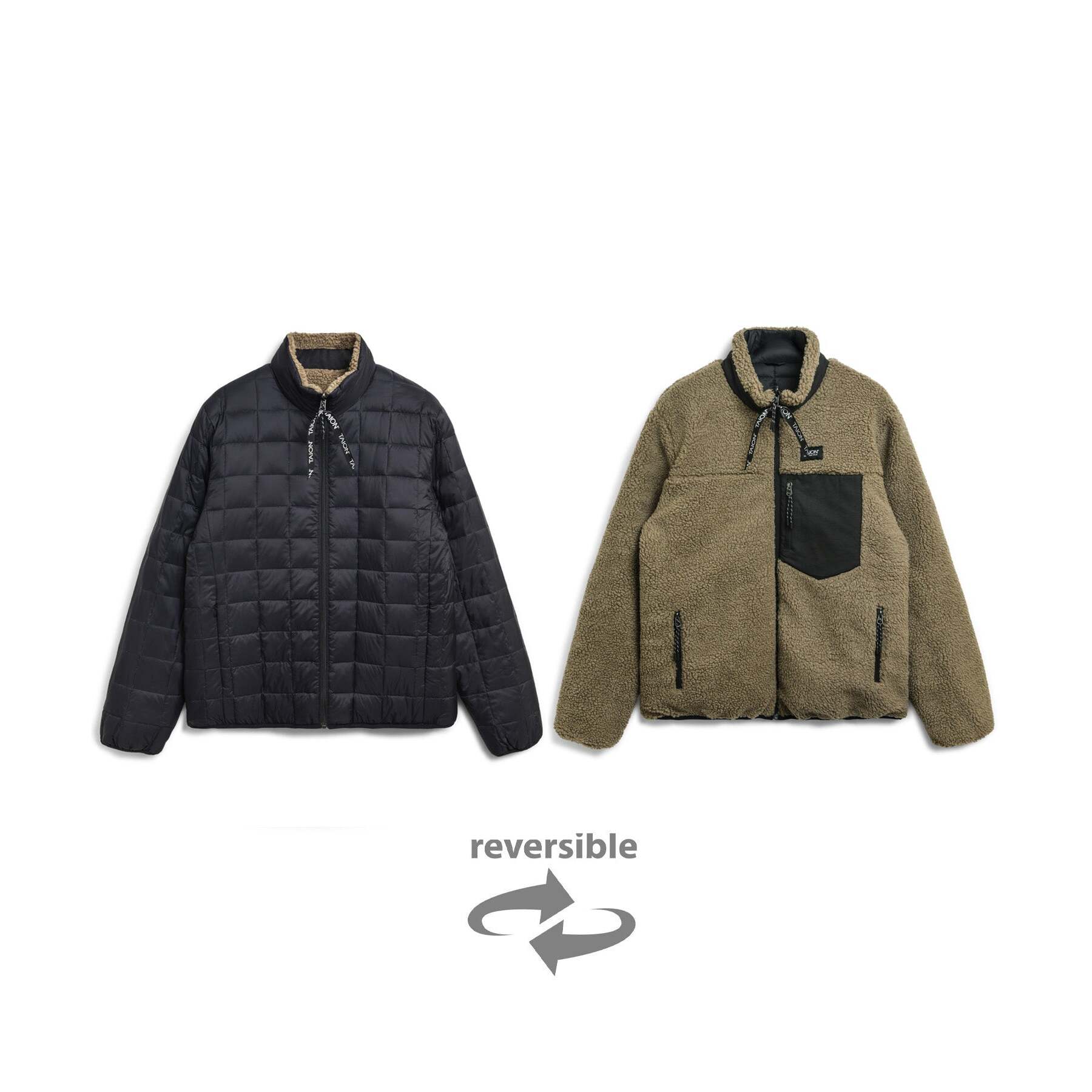 4589739126077 - Reversible Daunenjacke boa Mountain