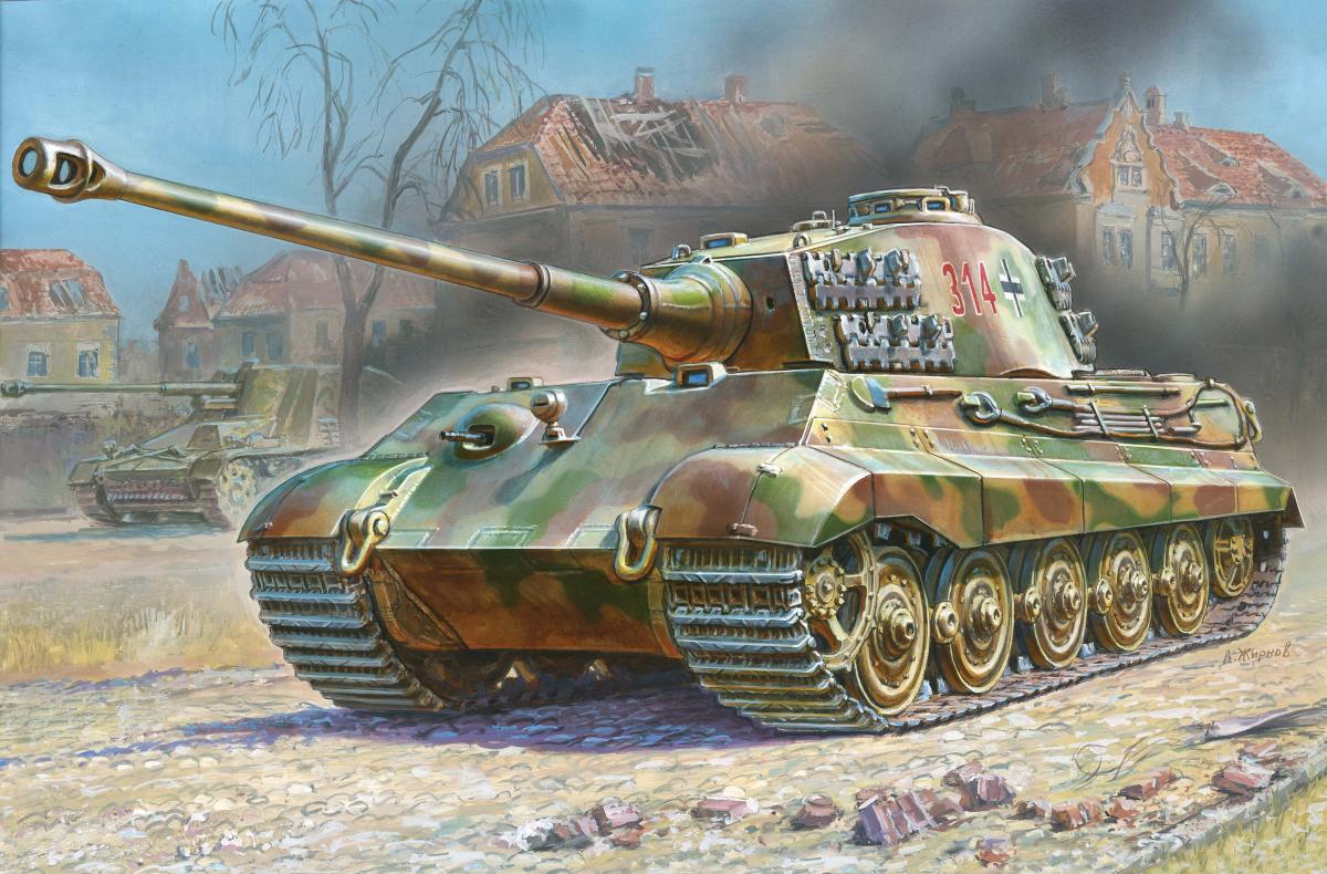 4600327036018 - SdKfz182 Kingtiger Henschel Turret