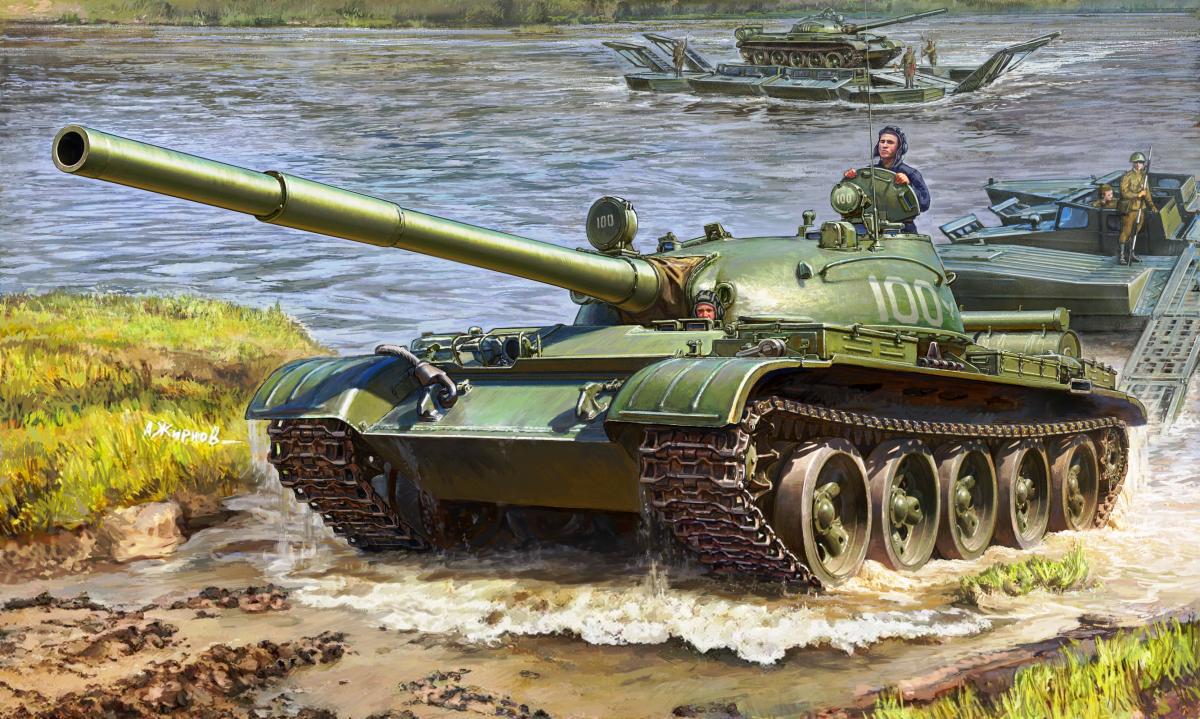 4600327036223 - Soviet main battle tank T-62