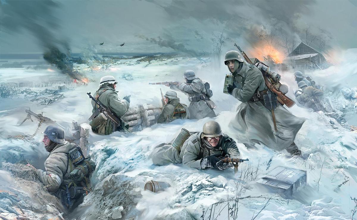 4600327036278 - WWII Figuren-Set DtInfWinter41 42