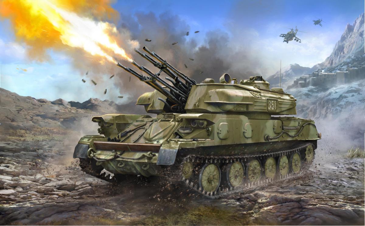 4600327036353 - ZSU-23-4M SHILKA Sov anti aircraft