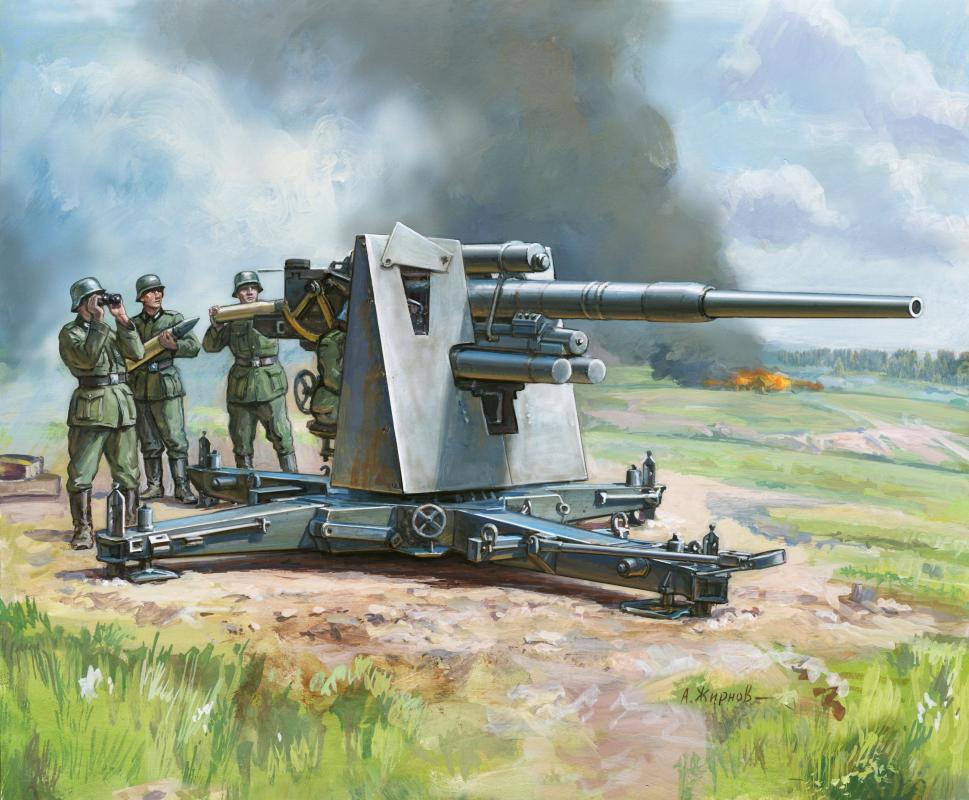 4600327061584 - German 88 mm Flak 36 37 4600327061584 - German 88 mm Flak 36 37
