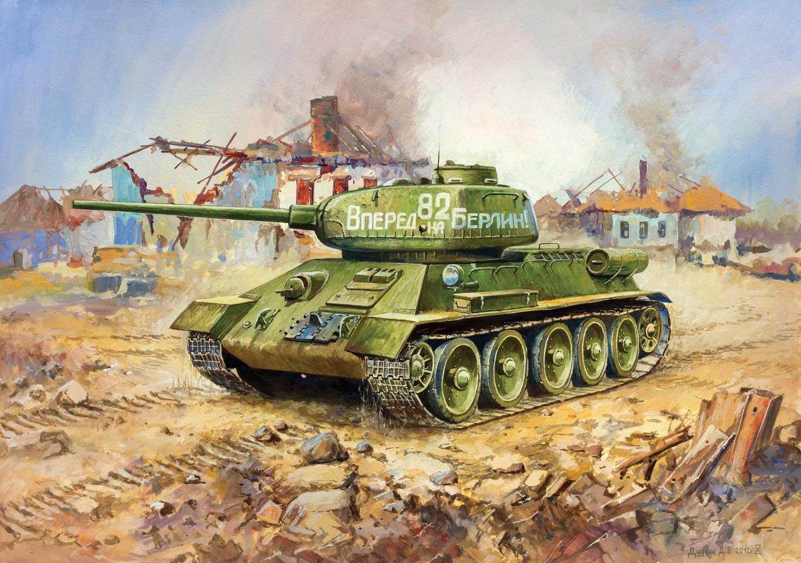 4600327061607 - Soviet Tank T-34 85