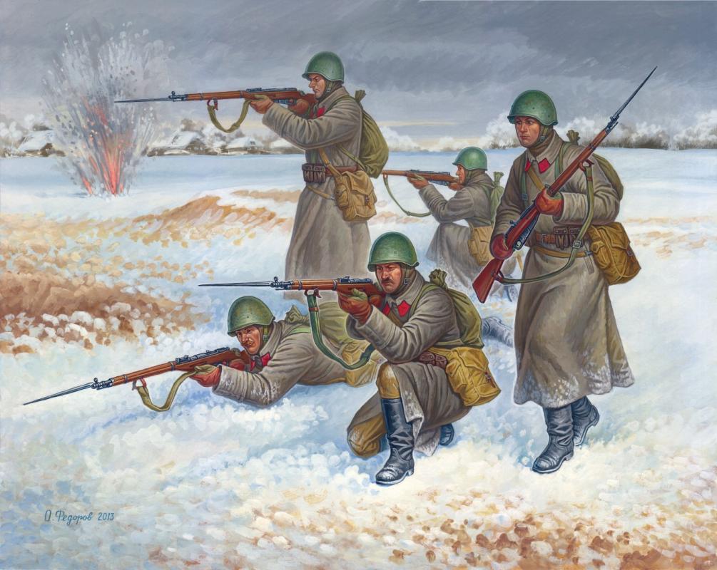 4600327061973 - Soviet Infanterie (Winteruniform)