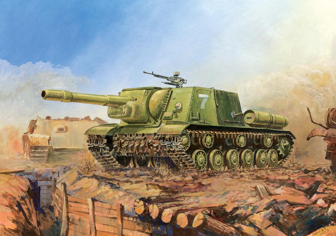 4600327062079 - Soviet Self-Propelled Gun ISU-152