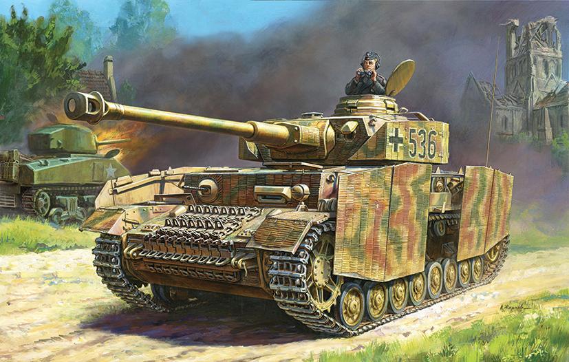 4600327062406 - Panzer IV AusfH German tank WWII