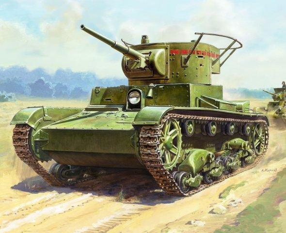 4600327062468 - T-26 mod1933 Sov light tank WWII