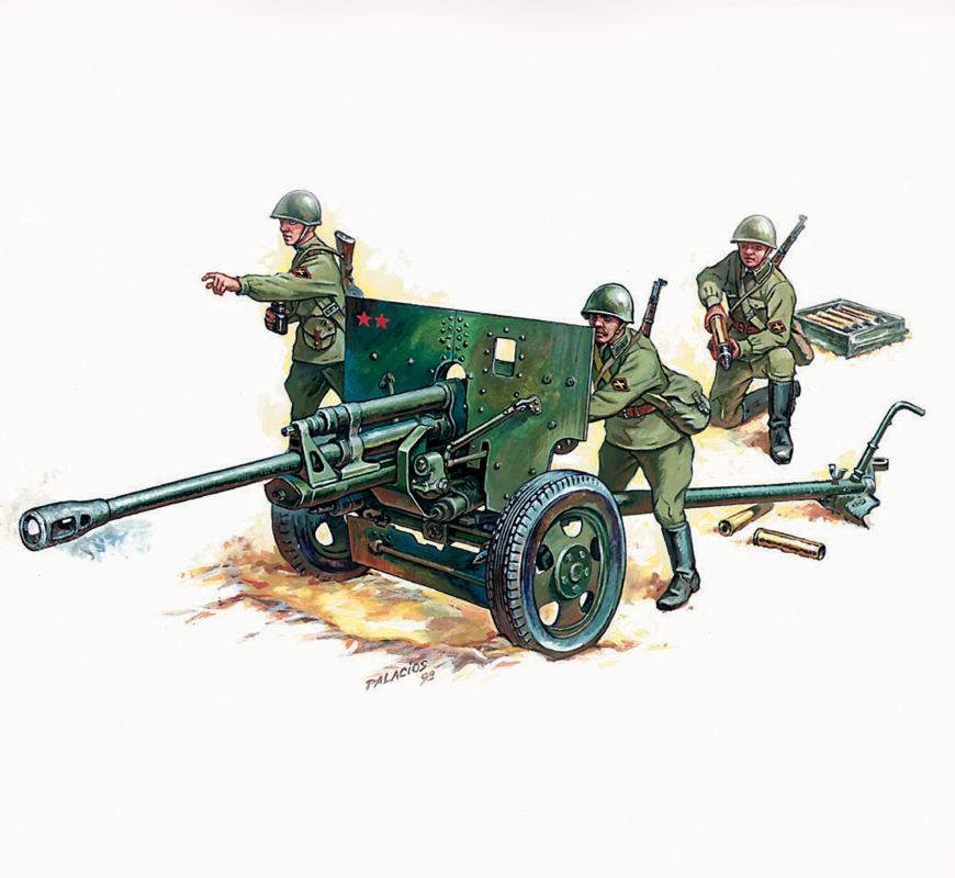 4600327062536 - Zvezda 500786253 - 172 Zis - 3 Soviet Gun