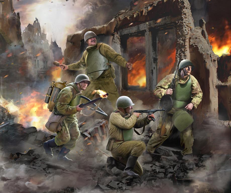 4600327062710 - Soviet Assault Sapper Team WWII 4600327062710 - Soviet Assault Sapper Team WWII