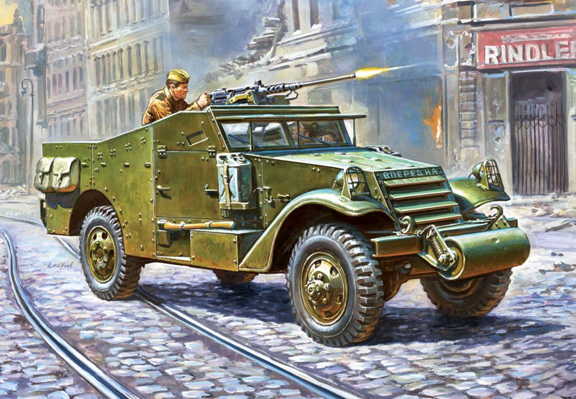 4600327062734 - SovM-3 Scout Car w machgun WW II