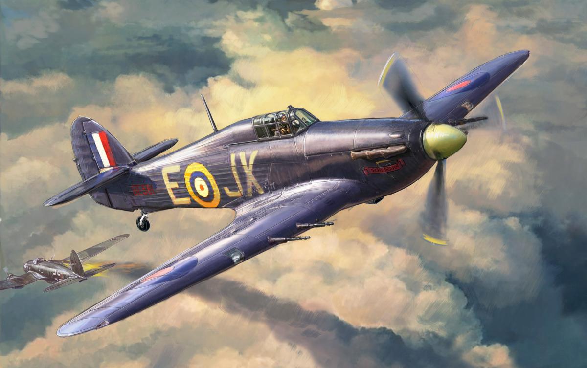 4600327073228 - Zvezda 530007322 - 172 Hawker Hurricane Mk II C 4600327073228 - Zvezda 530007322 - 172 Hawker Hurricane Mk II C