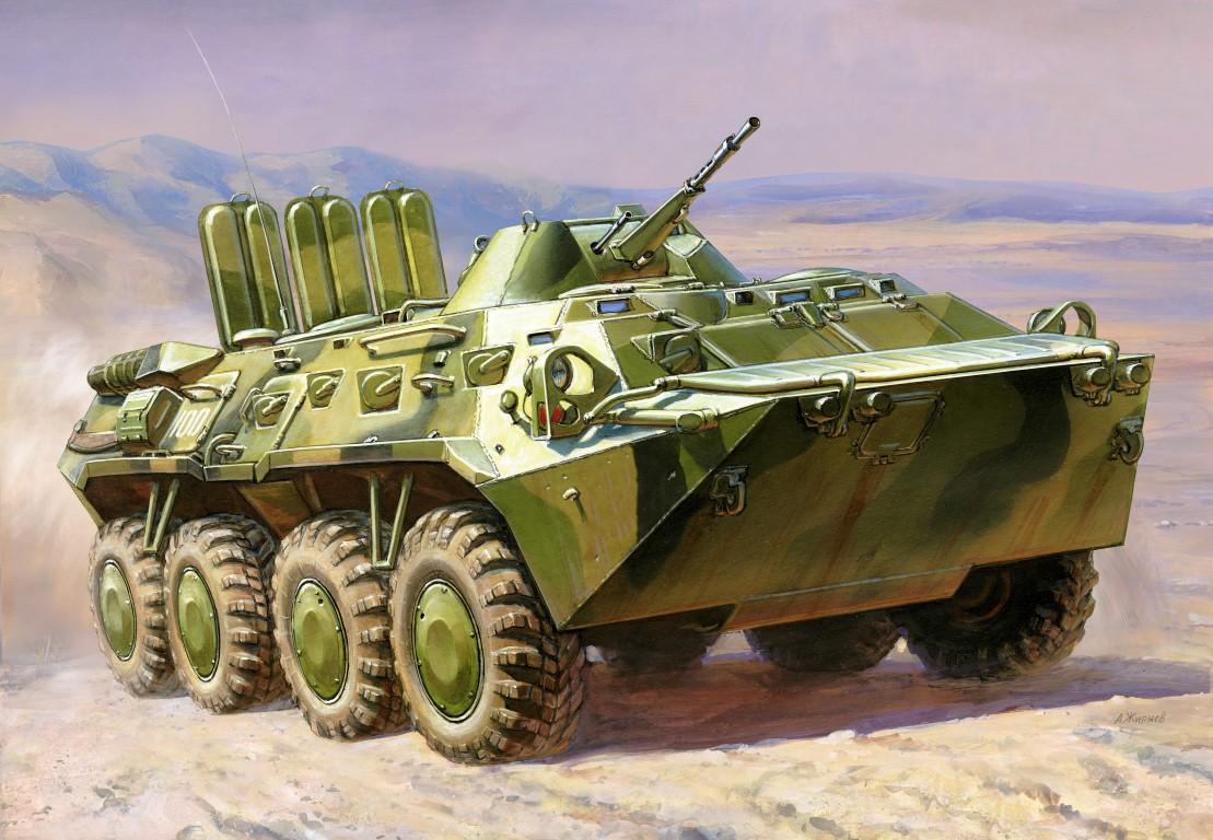 4600327074010 - BTR-80 Russgepanzerter Transport