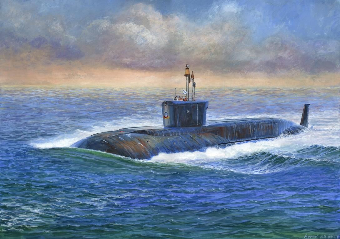 4600327090614 - Zvezda 500789061 - 1350 Nuclear Submarine Yuri Dolgorukij