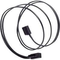 4710007221396 - SilverStone CP11 - Serial ATA-Kabel - Serial ATA 150 300 600 - Serial ATA 7-polig - Serial ATA 7-polig - 50cm - Schwarz (SST-CP11B-500)