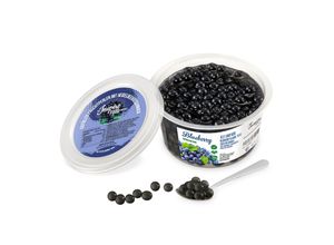 4710007520390 - Bubble Tea Bubbles Blueberry Fruit Pearls im Becher 450 g - Inhalt 2 Flaschen