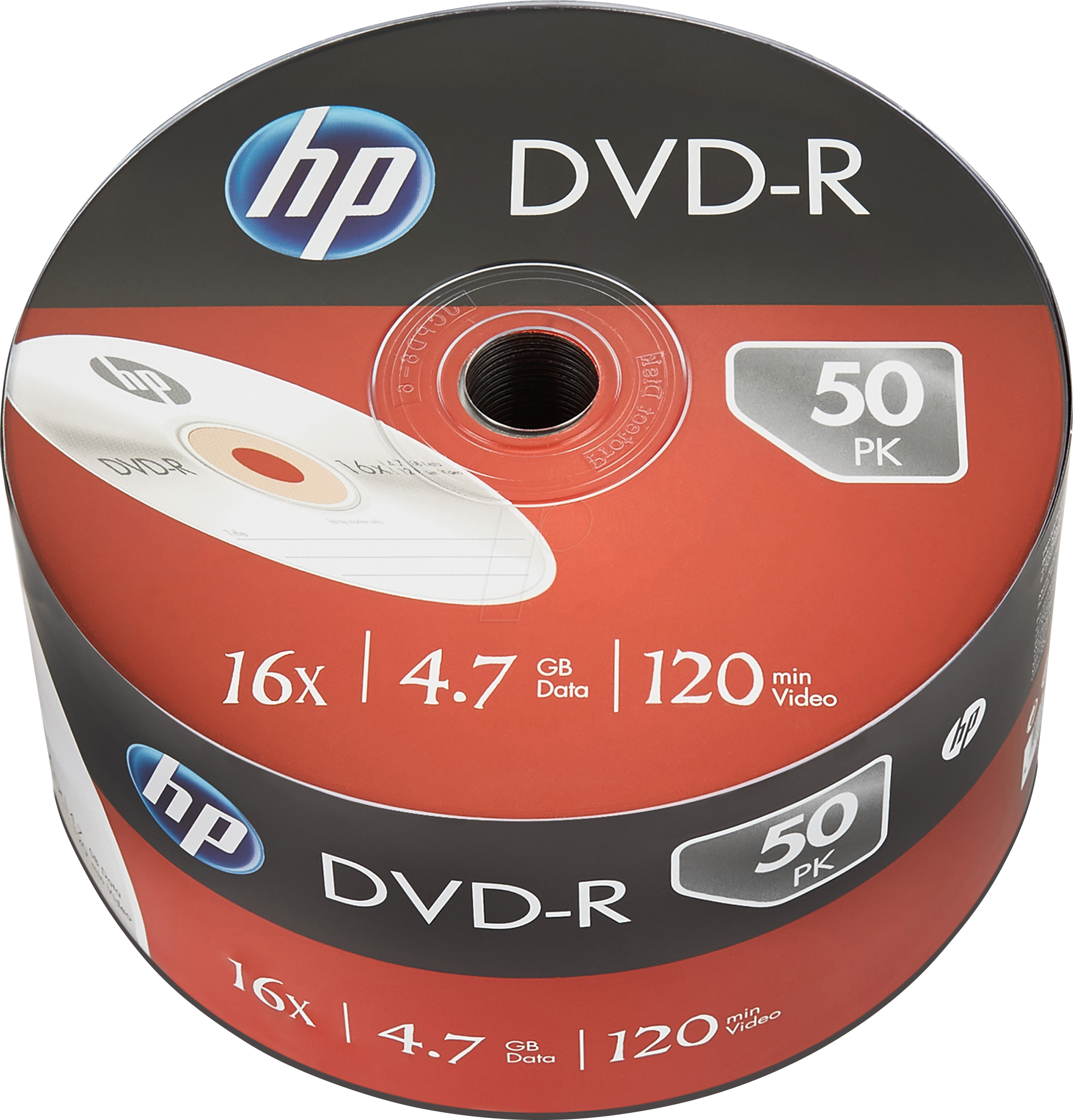 4710212142196 - HP DME00070 - DVD-R 47GB 120Min 50-er Bulk