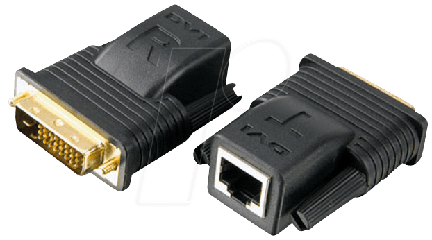 4710423776531 - VE066 dvi Extender dvi-d Erweiterung auf 20m über Netzwerkkabel (VE066-AT) - Aten