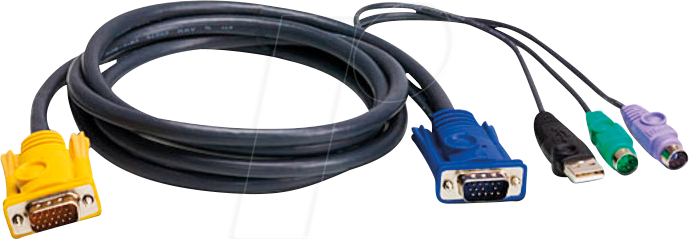 4710423777378 - ATEN 2L-5303UP - KVM Kabel VGA PS 2 USB 3 m