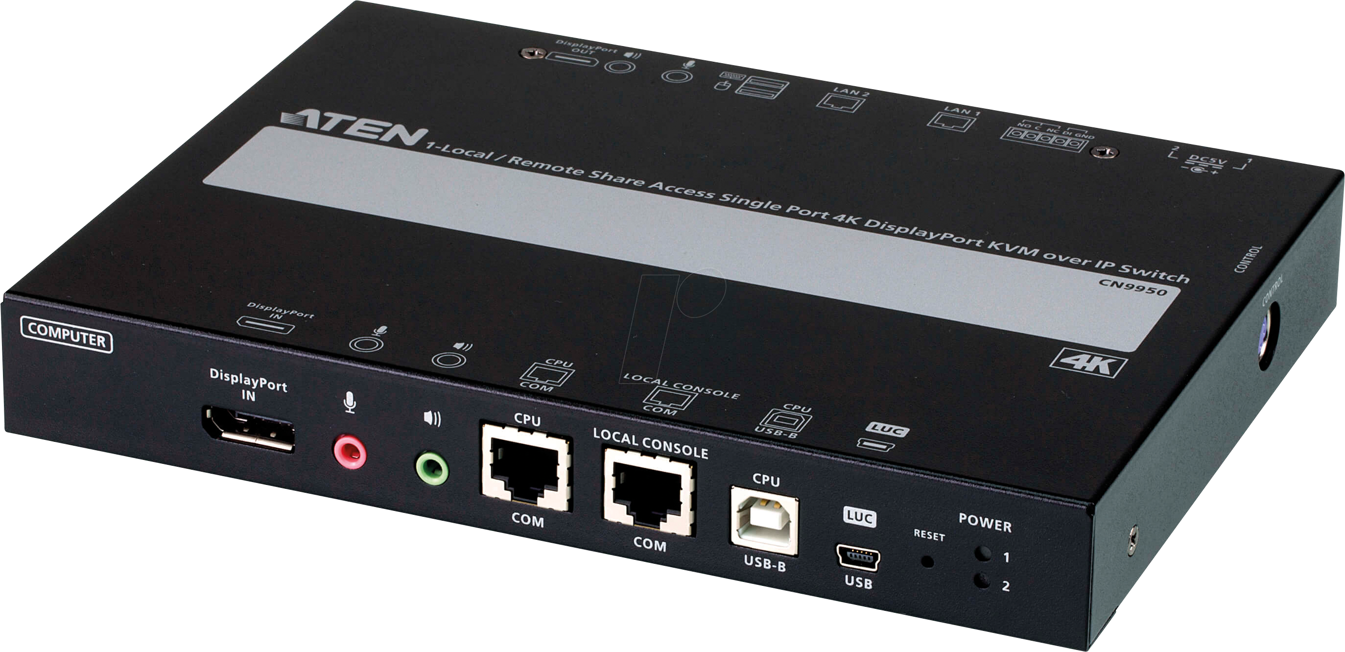 4710469340666 - ATEN CN9950 - Einzelport KVM Over IP Switch DisplayPort