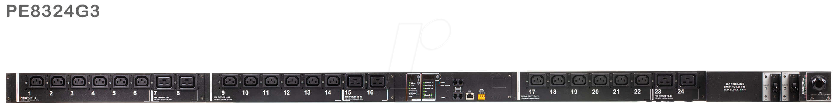 4710469340963 - ATEN PE8324G3 - PDU 18x IEC C13 6x IEC C19