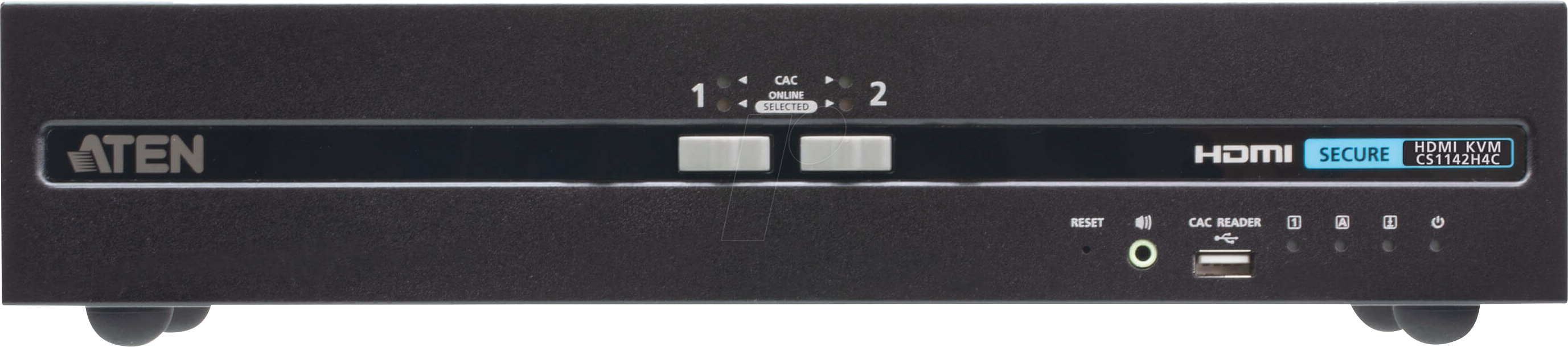 4710469342011 - ATEN CS1142H4C 2 Port KVM-Umschalter HDMI 3840 x 2160 Pixel