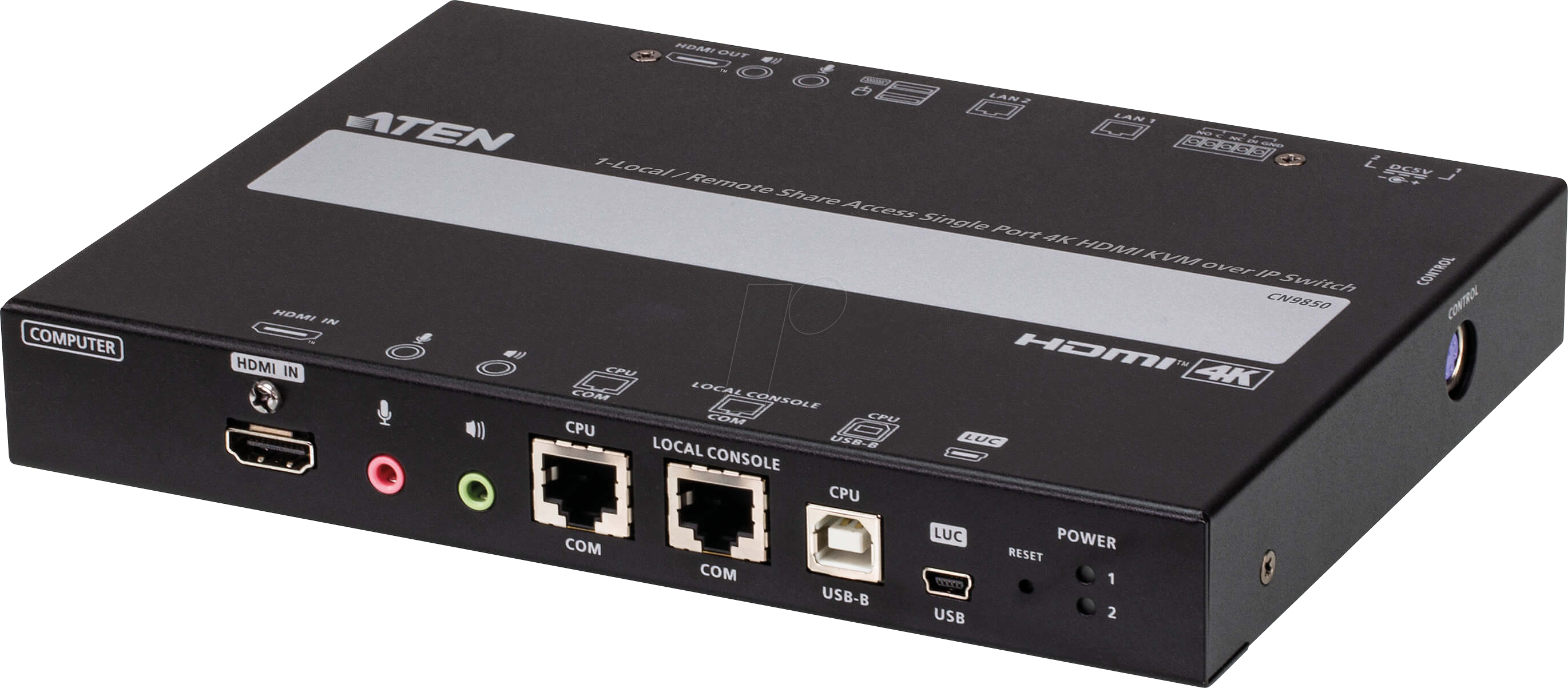 4710469349324 - ATEN CN9850 - Einzelport KVM Over IP Switch HDMI