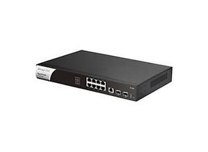 4710484742971 - VigorSwitch P2100 - Switch - L2+ - managed - 8 x 10 100 1000 (PoE+) + 2 x Gigabit SFP - Desktop an Rack montierbar