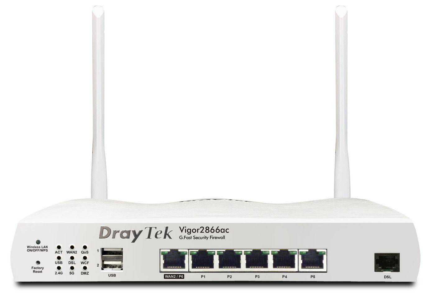 4710484744111 - DrayTek Vigor 2866Vac   WLAN-AC ModemR ADSL2+ VDSL2 GFast retail