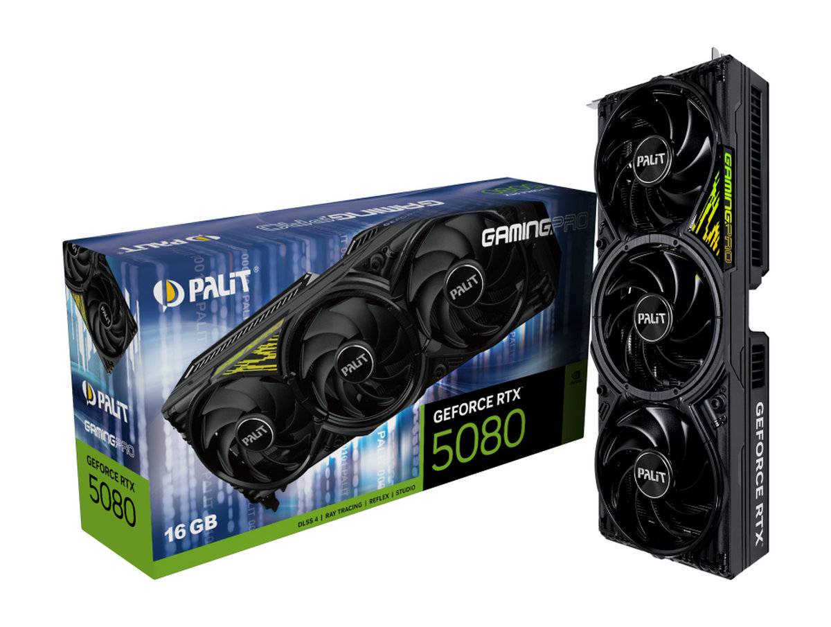4710562245608 - Palit RTX5080 GamingPro V1 16GB GDDR7 HDMI 3xDP 4710562245608 - Palit RTX5080 GamingPro V1 16GB GDDR7 HDMI 3xDP