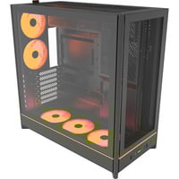 4710562747621 - HS01 PRO Mesh - Gehäuse - Miditower - Schwarz