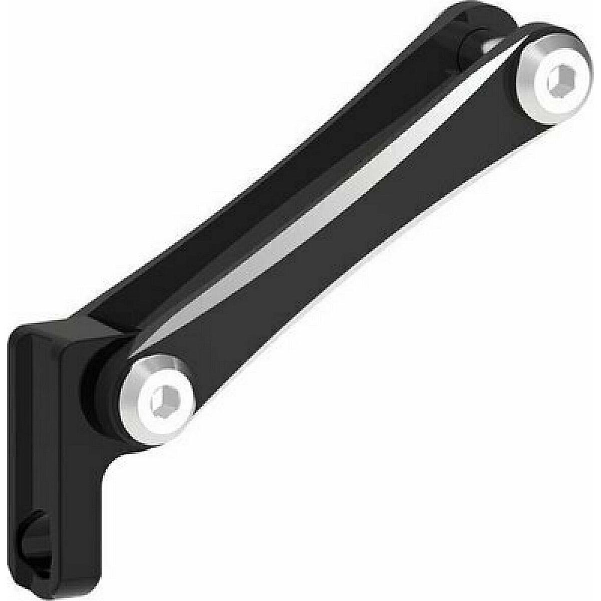 4710582543197 - Lezyne Aluminium LED Halterung für E-Bike Gabel - Schwarz kompatibel mit Frontlichtern