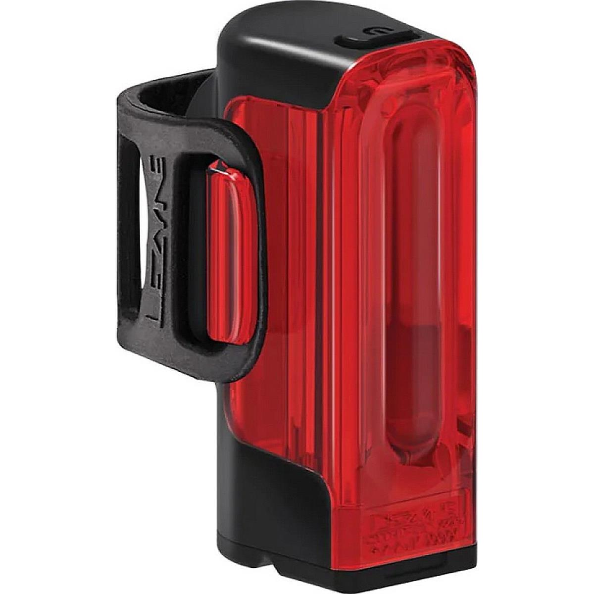 4710582551116 - Lezyne Strip+ STVZO Rote Rücklicht für Fahrrad Schwarz 40 Lumen USB-C