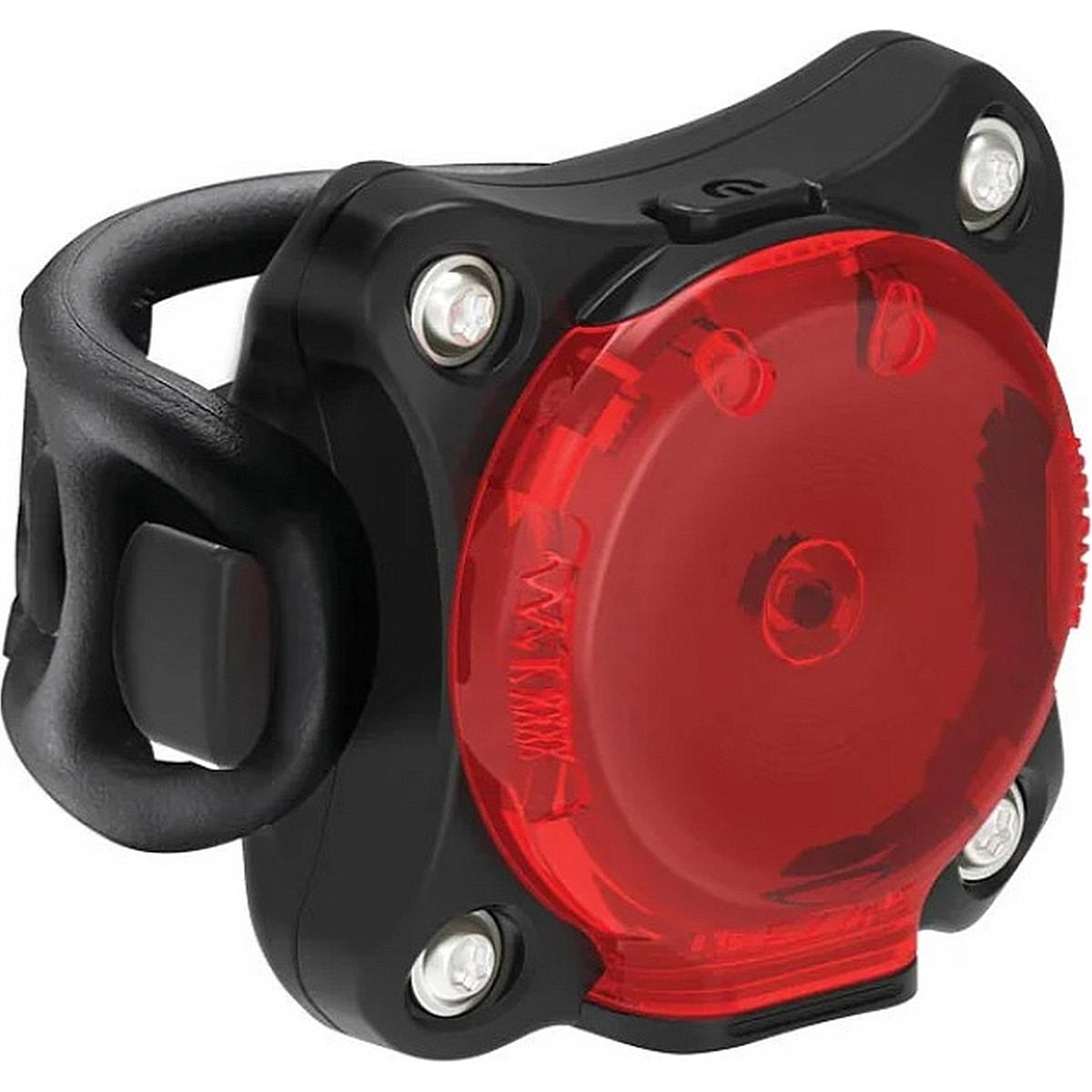 4710582551512 - Lezyne Zecto STVZO Rote Rücklicht für Fahrrad Schwarz 30 Lumen IPX7