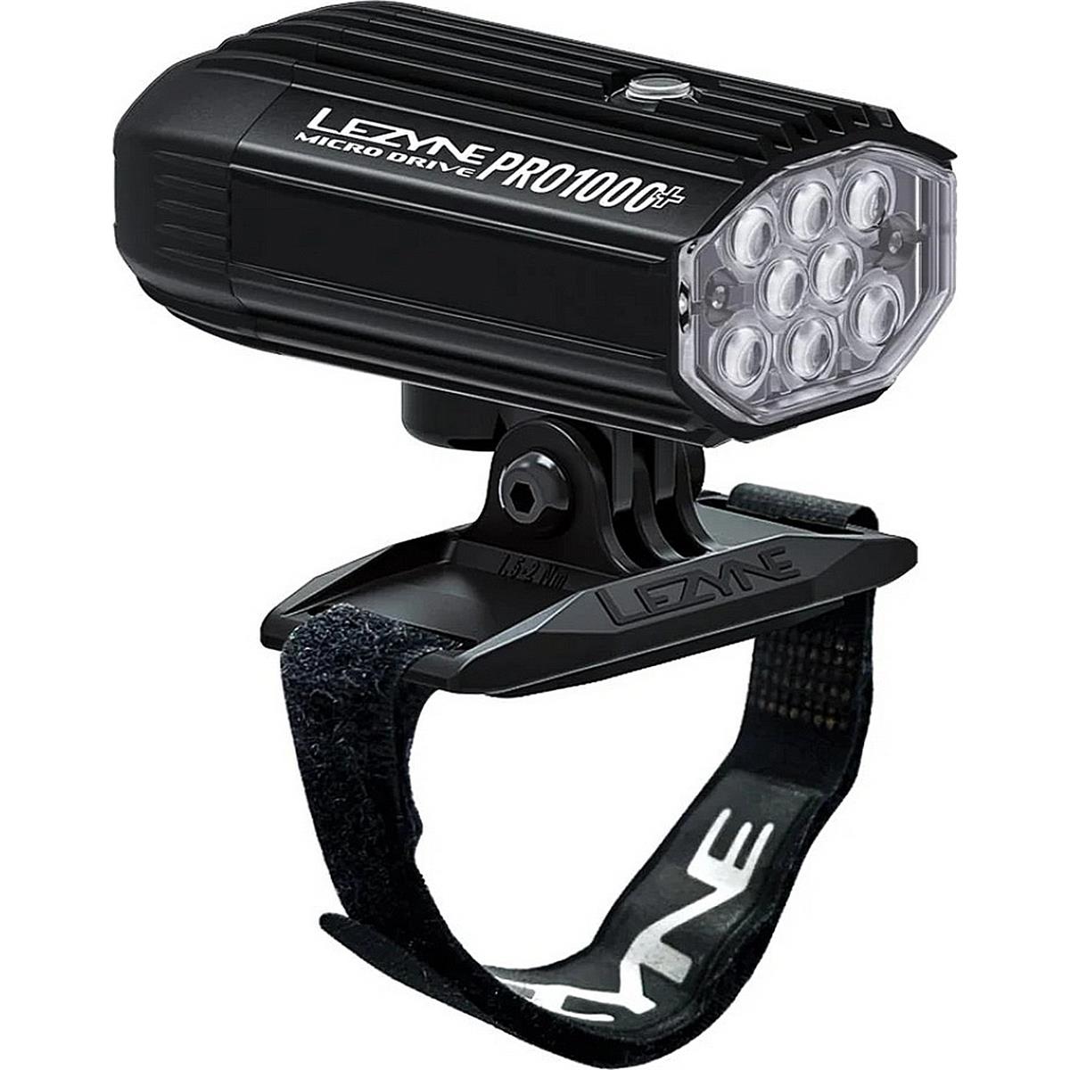 4710582552526 - Lezyne Micro Drive Pro 1000+ Helm Lampe Schwarz 1000 Lumen IPX7