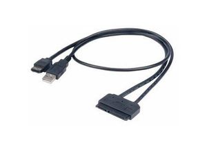 4710614531864 - Festplatten SSD Adapter [1x SATA-Kombi-Buchse 7+15pol - 1x usb 20 Stecker a eSATA-Stecker 7 - Akasa