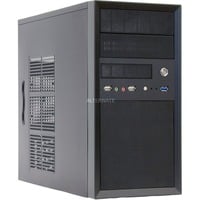 4710713239401 - CT-01B-OP - Mini Tower - PC - Schwarz - micro ATX - SECC - Heimbüro