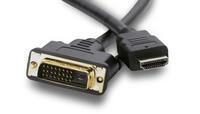 4710739591439 - AG CB-01 - Adapterkabel - DVI-D weiblich zu HDMI männlich - 18 m - Doppelisolierung - Schwarz