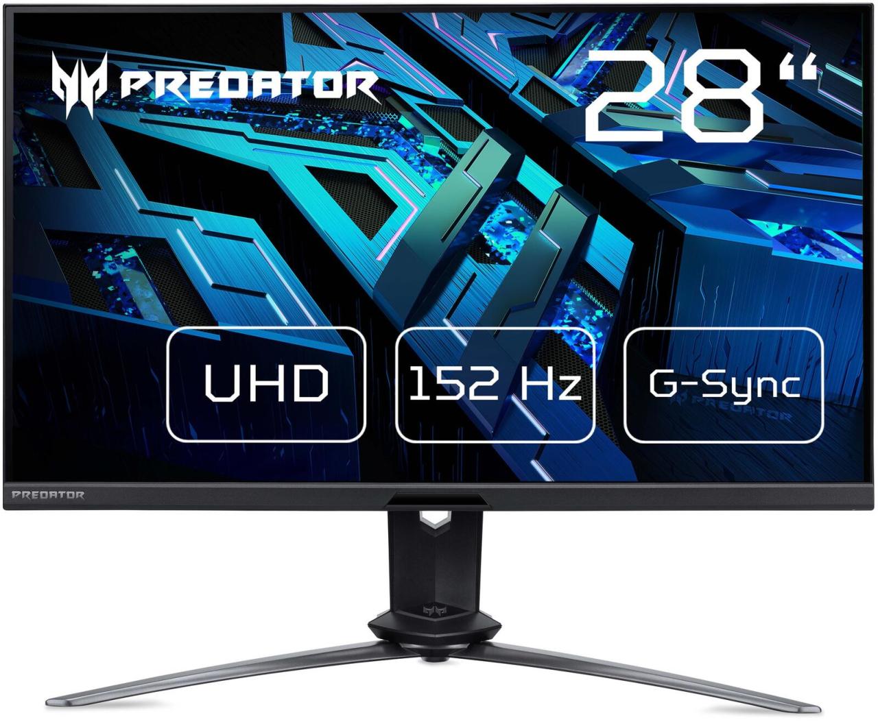 4710886687856 - Predator X28 Gaming-Monitor - 71 cm(28 Zoll) schwarz silber UltraHD 4K hdr nvidia G-Sync 155Hz Panel (UMPX0EE007) - Acer