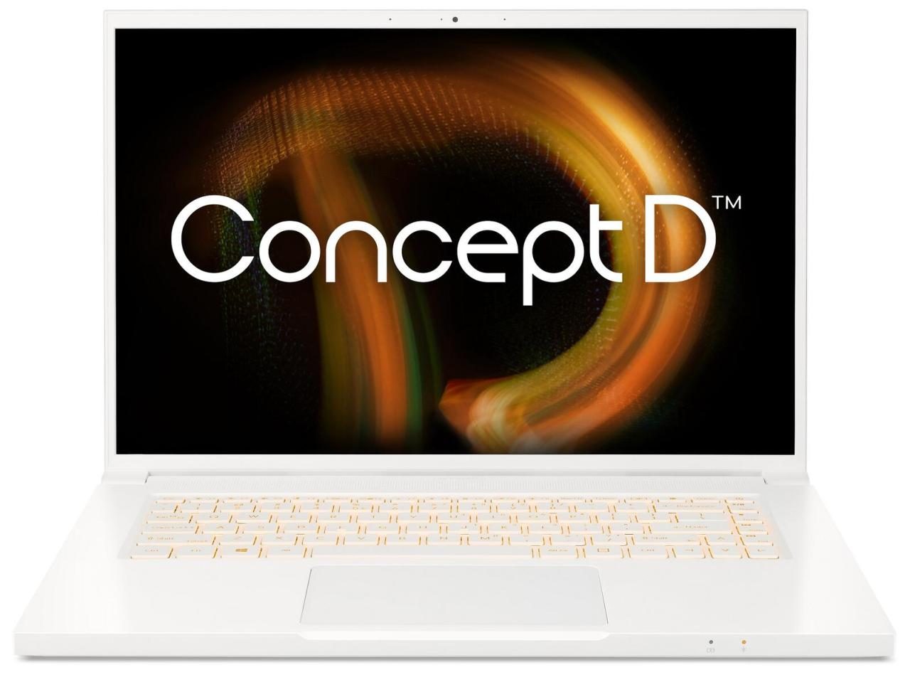 4710886895411 - ConceptD 3 Pro CN316-73P - Intel Core i7 11800H   23 GHz - Win 11 Pro - T1200 - 16 GB RAM - 1024 TB SSD SED - 406 cm (16) IPS 1920 x 1200 - Wi-Fi 6 - The White - kbd Deutsch