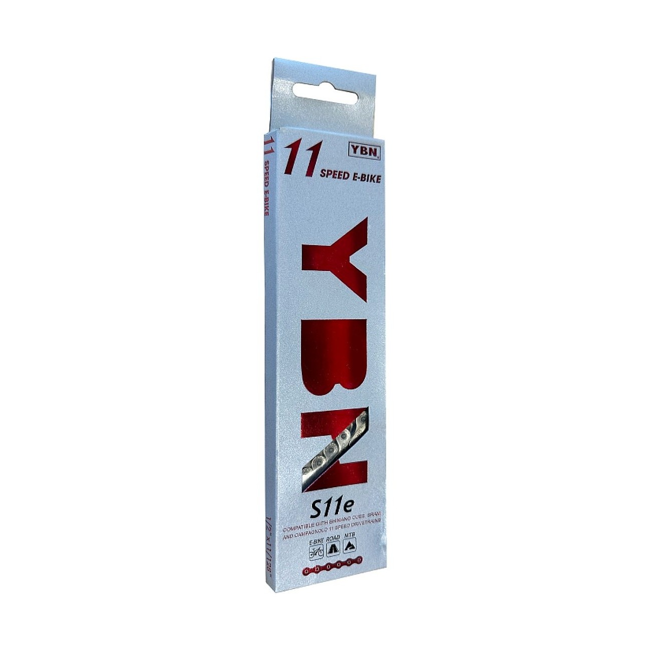 4710887190317 - YBN S11E E-Bike Kette 11V Verstärkt 136 Glieder 4710887190317 - YBN S11E E-Bike Kette 11V Verstärkt 136 Glieder