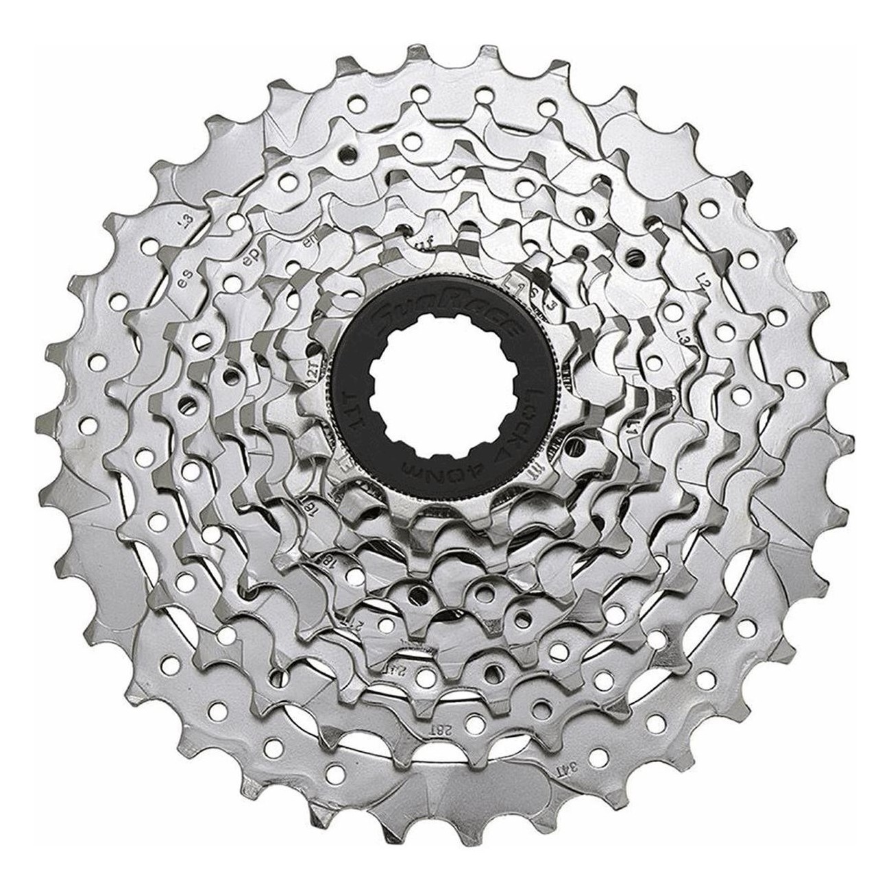 4710944242089 - Road Kassette 8V 11-34 Zähne Stahl Nickel Shimano Kompatibel - SUNRACE 4710944242089 - Road Kassette 8V 11-34 Zähne Stahl Nickel Shimano Kompatibel - SUNRACE