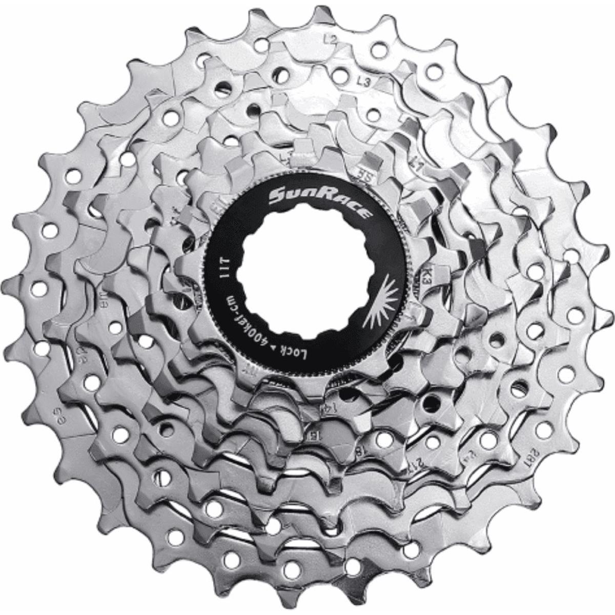 4710944242164 - 8-fach Kassette 11-28 Zähne aus Stahl Shimano Sram für Rennrad