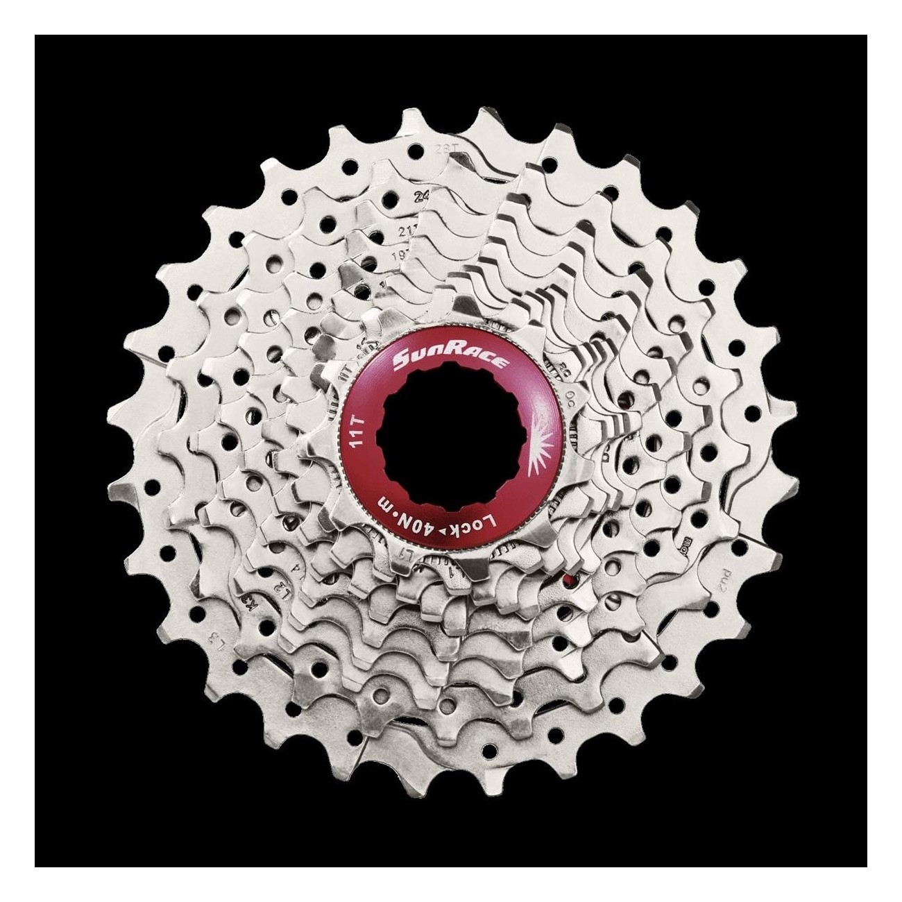 4710944253009 - Shimano-kompatible 11V Road Kassette 11 30 Zähne aus Aluminium Silber 4710944253009 - Shimano-kompatible 11V Road Kassette 11 30 Zähne aus Aluminium Silber