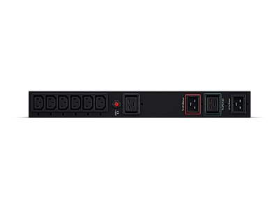 4711027799858 - CyberPower MBP20HVIEC6A Maintenance Bypass PDU Rack 1U Eingang 16A- (1) IEC C19 + (2) IEC C20 Ausgang 16A- (6) IEC C13 + (1) IEC C19 für OL + OLSA Rackmount