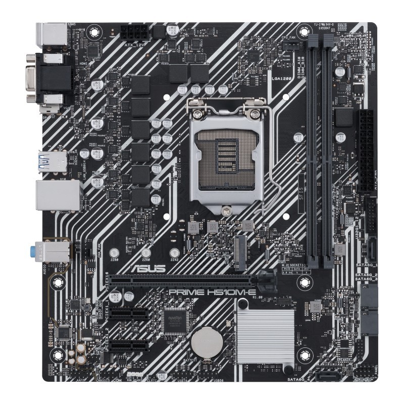 4711081127765 - PRIME H510M-E Mainboard Sockel (PC) Intel® 1200 Formfaktor (Details) Micro-ATX Mainboard-Chipsatz Intel® H510